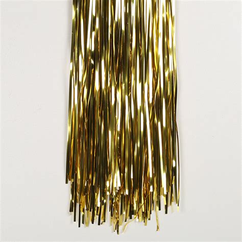 Gold Metallic Fringe 